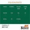 AK Interactive AK11144 EMERALD – STANDARD 17ml